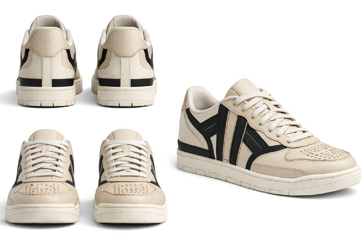 Acheron sneaker from multiple angles